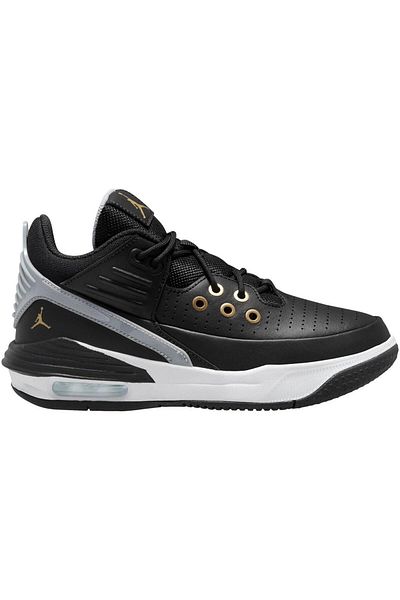Nike Jordan Max Aura 5 Unisex Μαύρα αθλητικά παπούτσια - Γνήσιο δέρμα, ψηλό