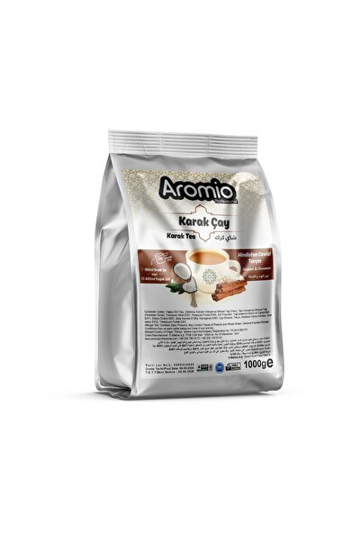 Aromio Karak Tea Hindistan Cevizi/Tarçın 1000g