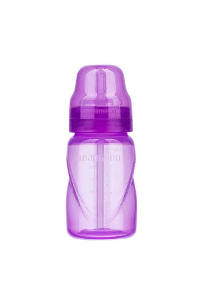 Mamajoo Antikolik Akıtmaz Pipetli Bardak 270 ml Mor, 12 Ay+
