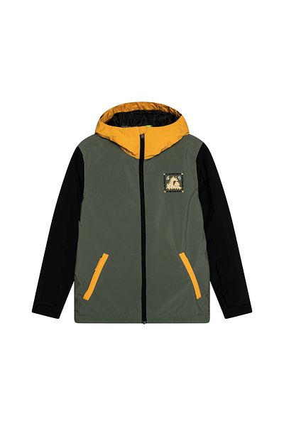 Quiksilver Children's Green Snowboard Jacket in the Hood Youth