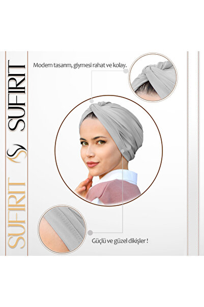 Sufirit Hijab Bonnet - Twisted Bonnet - Ready Scarf Bonnet - Design Models