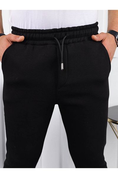 OXVİN Χοντρό χειμερινό Fleece Elastic Jogger Sweatpants - Ελαστικό (Αυθεντική εφαρμογή)