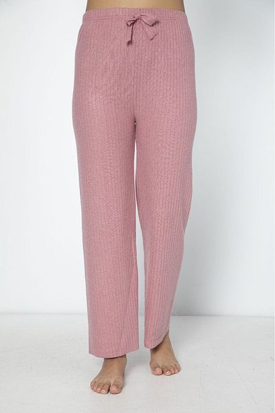 pijamacity Women's Ribbed Single Bottom
