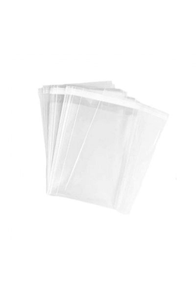 BossPack 1,000 Frosted Clear Cargo Bags - 35X45 5 Cm, No Pockets
