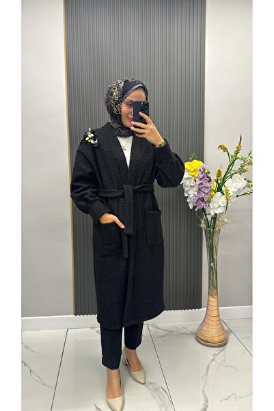 belemirmoda Tek Omuz Pul Payet Detaylı Buklet Kap