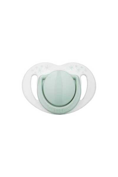 Mamajoo Yenidoğan Hediye Seti Powder Green | Antikolik Biberon 150 ml ve Ortodontik Emzik & Saklama