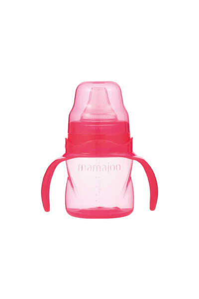 Mamajoo Yumuşak Uçlu Kulplu Eğitici Bardak 160 Ml Pembe 6 Ay+