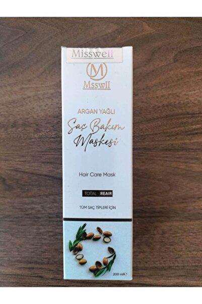 MİSSWELL ARGAN YAĞLI SAÇ BAKIM MASKESİ
