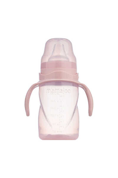 Mamajoo Kulplu Eğitici Bardak 270ml / Powder Pink