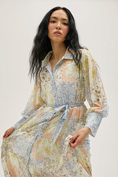 Pilea Φόρεμα με μανσέτες Gaya (Αποστολή μηνυμάτων για την επιλογή της επένδυσης)