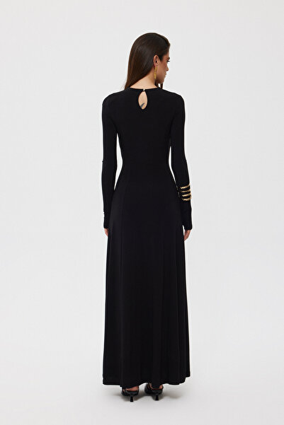 Seda Yalçın Atelier Blaivs Spanish Dress - Black, Long Sleeve