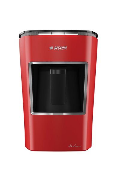 Arçelik Red Turkish Coffee Machine - K 3400 Grounds