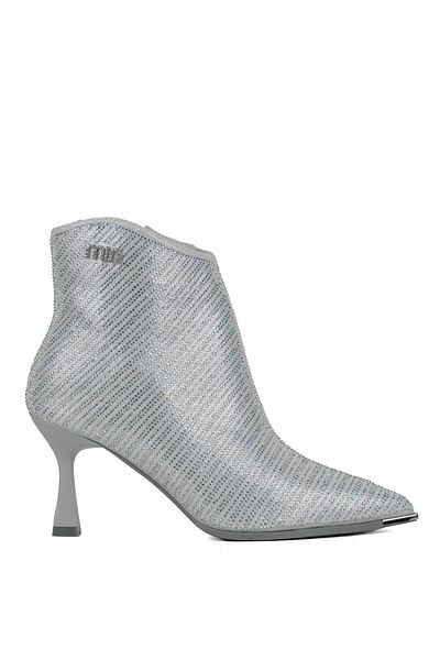 Guja 24K430-1 Γυναικείες βραδινές μπότες με τακούνι Ασημί