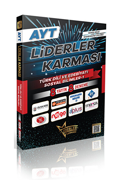 LİDERLER KARMASI 2026 Model Ayt Türk Dili Ve Edebiyatı Sosyal-1 Denemeleri 8 ...