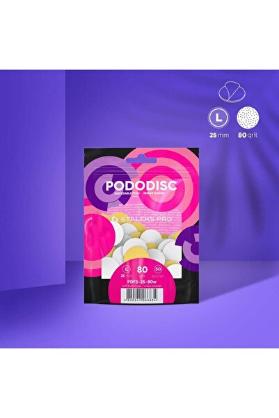 STALEKS PODODISC STALEKS PRO L Pedikür Disk İçin Yumuşak Tabanlı Yedek Beyaz ...