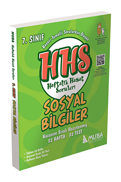 Efsane Yayınları 7.Sınıf Muba HHS Haftalık Hasat SOSYAL BİLGİLER Soruları / K...