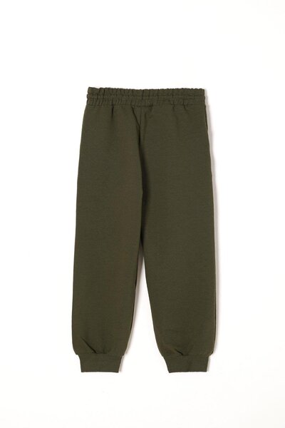 zepkids Κείμενο εμπριμέ Χακί Χρώμα Φούτερ για αγόρι με μονό πάτο