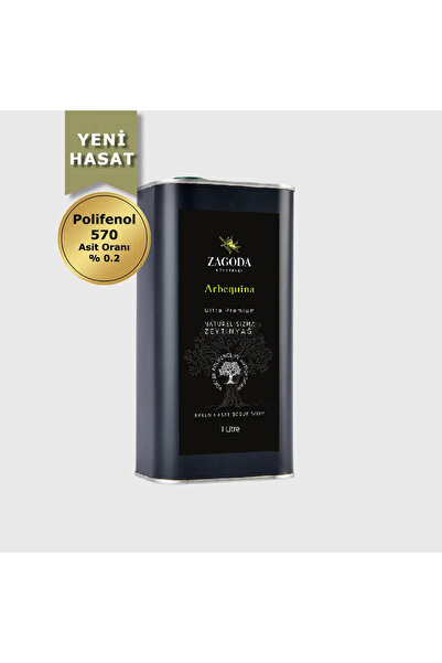 Zagoda Arbequina Erken Hasat Natürel Sızma Zeytinyağı 1 Litre