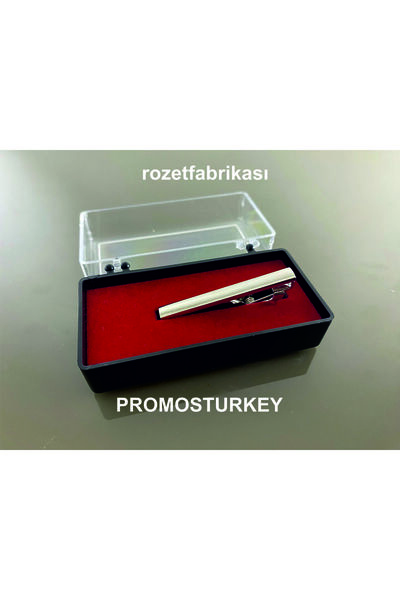 PROMOSTURKEY NİKEL RENK DÜZ ÇELİK 4,5 CM KRAVAT İĞNESİ İTALYAN