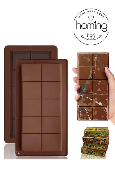 HOMİNG Homing Large Size Dubai Chocolate Mold