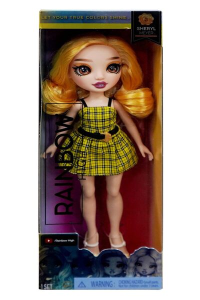 Rainbow High دمية أزياء شيريل ماير | ملابس وإكسسوارات أنيقة | لعب إبداعي للأط...