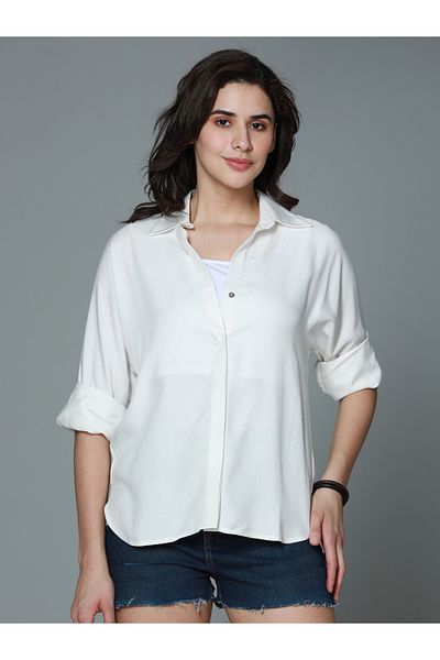 High Star By Styli Classic Boxy Fit Casual Shirt