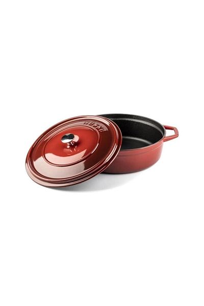 HOSSE 26 cm Red Cast Short Pot