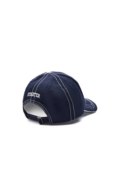 Starter Sheldon Navy Blue Baseball Cap Embroidered - Unisex Hat