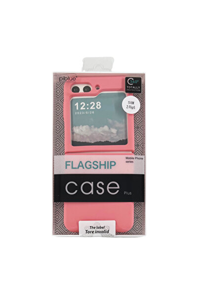 Nettech Samsung Galaxy Z Flip 5 Uyumlu Nano Silikon Arka Koruma Kılıf - Pembe