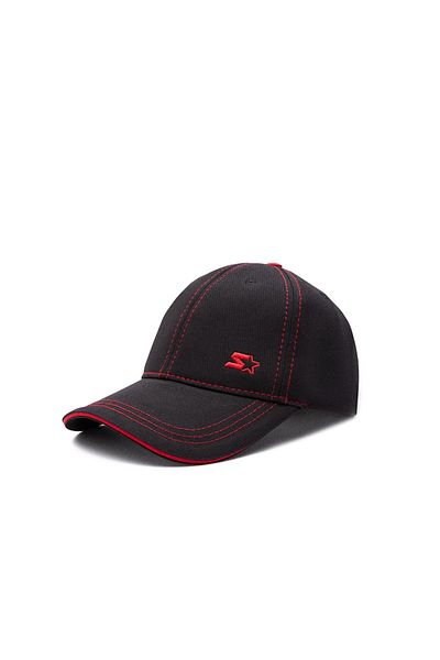 Starter Sheldon Black Baseball Cap Embroidered - Men Hat