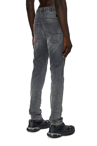 Diesel Μαύρο Tapered Fit Ανδρικό Jean - E-KROOLEY JOGG