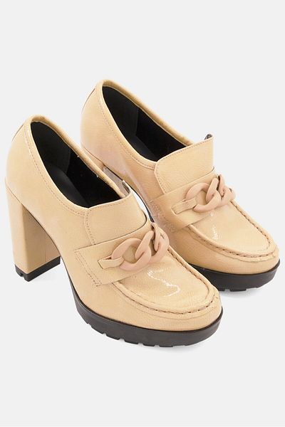 Kenneth Cole Women Medium Slip On Pumps Shoes, Beige