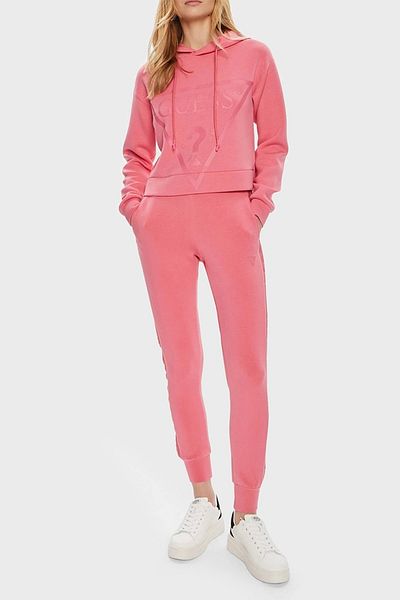 Guess Αθλητικό παντελόνι Aliie Jogger - V2YB18 K7UW2 G65P με λογότυπο