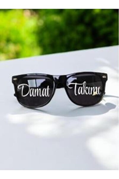 AVMmarketim Siyah Parti Gözlüğü 3 Adet Birden Parti Gözlüğü Damat Takımı İçin...