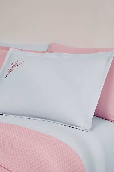 Özdilek Waffle Single Embroidered Pique Set