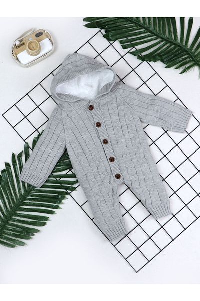 Nehad Bebe Baby Boy Knitting Winter Jumpsuit