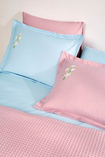 Özdilek Waffle Tek Kişilik Nakışlı Pike Takımı