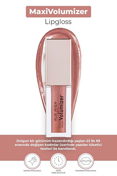 alix avien paris ملمع شفاه أليكس أفين ماكسيفوليمايزر 210 صني جليز