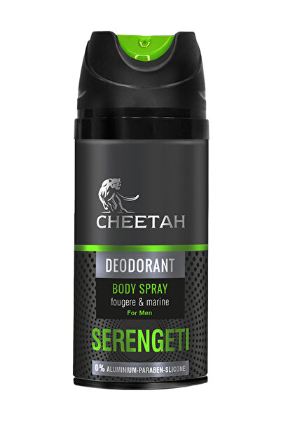 cheetah Serengeti Fougere & Marıne Erkek Deodorant 150 ml