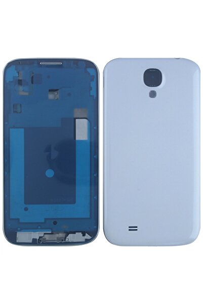 Samsung Teknonet Samsung Galaxy i9500 S4 Uyumlu Batarya Kapağı - Beyaz