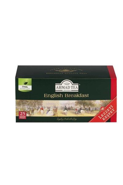 Ahmad London English Breakfast Bardak Poşet Çay 25'li