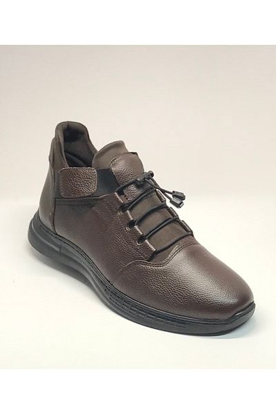 Çobanoğlu Çbn Brown Men's Boots Genuine Leather Orthopedics