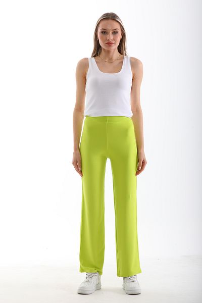 penyebizden Vâscoză 2 fire lycra Trening Bottom-Kiwi
