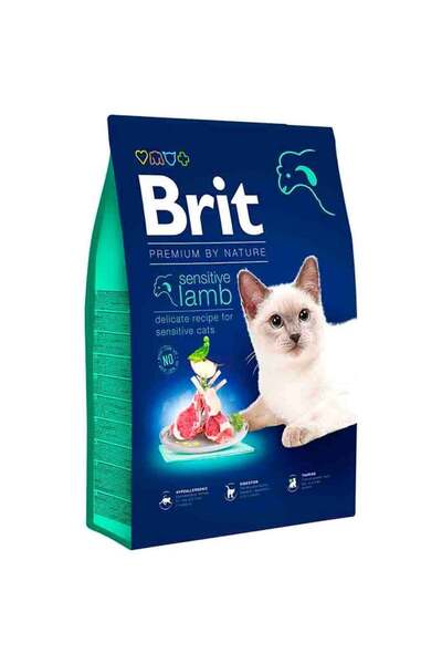 Brit Care Brit Premium Sensitive Kuzu Etli Kedi Maması 8 Kg