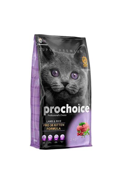 ProChoice Pro 38 Kuzulu Ve Pirinçli Yavru Kedi Maması 2 Kg