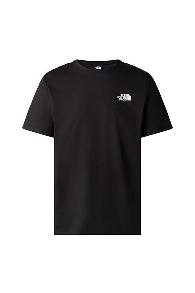 THE NORTH FACE M S/s Redbox Tee Men's T-shirt Nf0a87npjk31 Black-l