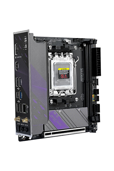 Jginyue Jgınyue B650I Nıght Devıl Amd B650 Chıpset Ddr5 7000 Mhz (Oc) Am5 Itx Gamıng Anakart