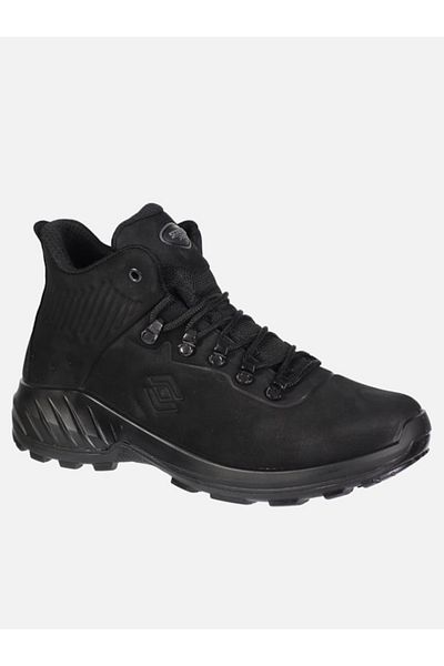 Scooter M4100Nku001 Black Nubuck Leather Men's Boots