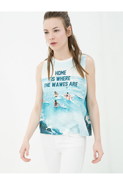 Koton Baskılı Bluz