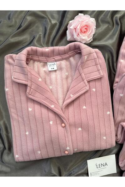 Lena Homewears Σετ πιτζάμες με κουμπιά με σχέδιο Powder Star